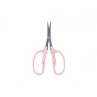 Chikamasa B-500SLFP Non-Stick Slanted Blade Fluorine Coated Pink Scissor