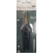 HK Gardening Titanium Coated Curved Blade Spring Scissors 